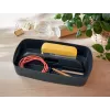 Leitz MyBox Cosy Organizer dėklas su rankena, mažas, pilkas, plastikinis