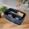 Leitz MyBox Cosy Organizer dėklas su rankena, mažas, pilkas, plastikinis