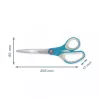 Leitz Cosy Titanium biuro žirklės 205 mm, mėlynos