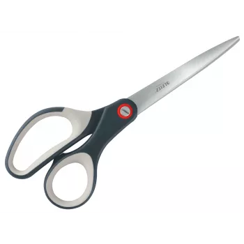 Leitz Cosy Titanium biuro žirklės 205 mm, suaugusiems, tiesus pjūvis, pilkos, nerūdijantis plienas