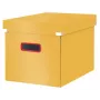 Leitz Click & Store Cosy Cube Large dėžutė daiktams, geltona, stačiakampė