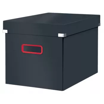 Leitz Click & Store Cosy Cube didelė laikymo dėžė, pilka