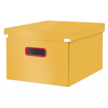 Leitz Click & Store Cosy vidutinė dėžutė daiktams susidėti, geltona