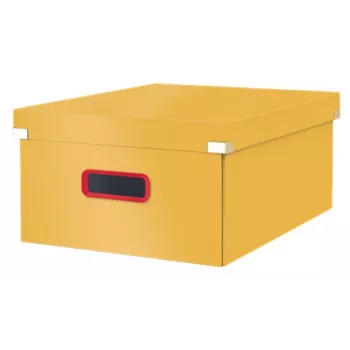 Leitz Click & Store Cosy didelė laikymo dėžė, geltona
