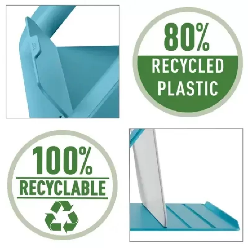Leitz Ergo Cosy reguliuojamas nešiojamojo kompiuterio stovas, 80 % perdirbto plastiko