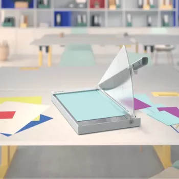 Leitz Precision Office popieriaus pjaustytuvas A3, 15 lapų, nerūdijančio plieno peilis