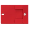 Leitz Recycle 3-Flap Folder, vokų segtuvas, A4, polipropilenas (PP), raudona, gulsčias, 150 lapų
