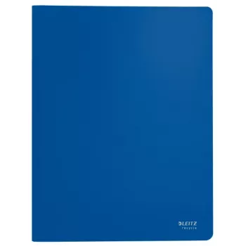 Leitz Recycle Display Book, mėlyna, polipropilenas (PP), 20 kišenių, 40 lapų, gulsčias/stačias, A4