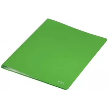 Leitz Recycle Dokumentų knygelė, Žalia, Polipropilenas (PP), 40 kišenių, 80 lapų, Gulsčias/Stačias, A4