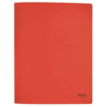 Leitz Recycle aplankas plokščias, A4, kartoninis, raudonas, gulsčias/vertikalus, 250 lapų