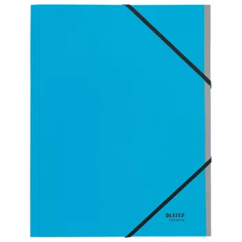 Leitz Recycle Card Divider Book, Segtuvas, A4, Kartonas, Mėlyna, 430 g/m², Elastinė juosta