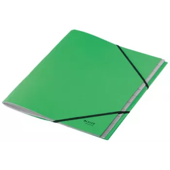 Leitz Recycle Card Divider Book segtuvas, A4, kartonas, žalias, 430 g/m², elastinė juosta