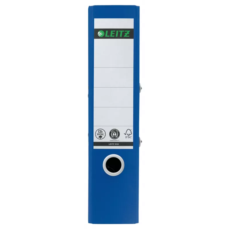 Segtuvas Leitz 180° Recycle, A4, apvalus žiedas, mėlynas