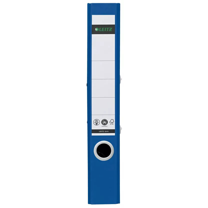 Leitz 180° Recycle segtuvas, A4, apvalūs žiedai, mėlynas