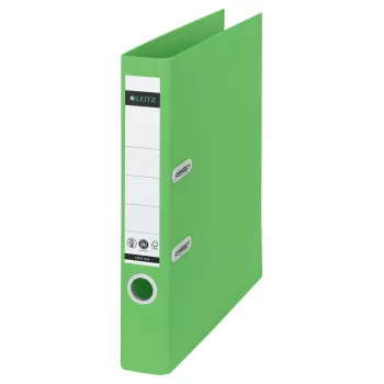 Leitz 180° Recycle segtuvas, A4, apvalus žiedas, 55 mm, žalias