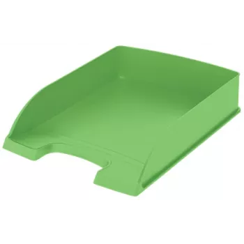 Leitz Recycle laiškų dėklas, plastikinis, žalias, A4+, A4, A4+, 1 stalčius, 255 x 70 x 357 mm
