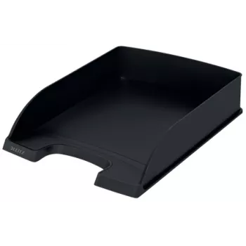 Leitz Recycle laiškų dėklas, plastikas, juodas, A4+, 1 stalčius, 255 x 70 x 357 mm
