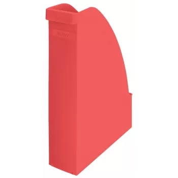 Leitz Recycle segtuvas žurnalams, raudonas, plastikinis, A4, 78 mm, 308 mm, 300 g