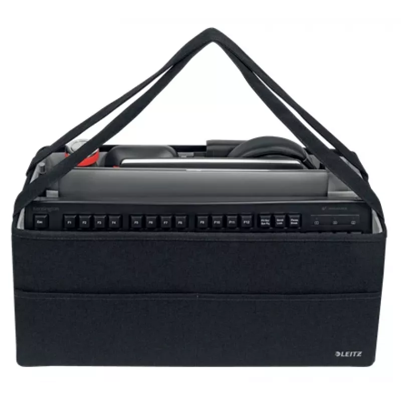 Leitz Fabric Hot Desking Work Bag – praktiškas darbo krepšys karšto stalo principu