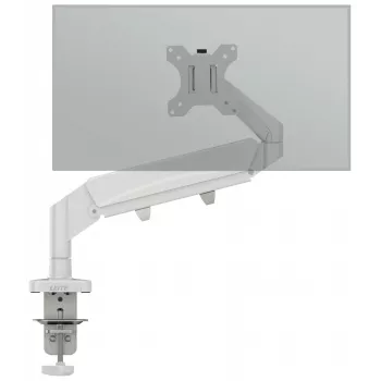 Leitz Ergo Space Saving Vieno Monitorio Laikiklis, Tvirtinimas Spaustuvu / Angoje, 9 kg, 43,2 cm (17 col.), 81,3 cm (32 col.), 100 x 100 mm, Pilka