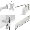 Leitz Ergo Space Saving Vieno Monitorio Laikiklis, Tvirtinimas Spaustuvu / Angoje, 9 kg, 43,2 cm (17 col.), 81,3 cm (32 col.), 100 x 100 mm, Pilka