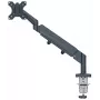 Leitz Ergo Space Saving vieno monitoriaus laikiklis, 9 kg, 43,2 cm (17 col.), 81,3 cm (32 col.), 75 x 100 mm, aukščio reguliavimas, pilka