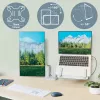 Leitz Ergo Space Saving dviejų monitorių ir nešiojamojo kompiuterio laikiklis, spaustuvas/laidas, 9 kg, 33 cm (13 col.), 81,3 cm (32 col.), 100 x 100 mm, pilka