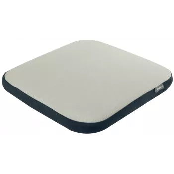Leitz Ergo Active Wobble Cushion su audinio užvalkalu, sėdimoji pagalvėlė, universali, pilka, kvadratinė, 150 kg, vienspalvė