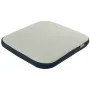 Leitz Ergo Active Wobble Cushion su audinio užvalkalu, sėdimoji pagalvėlė, universali, pilka, kvadratinė, 150 kg, vienspalvė
