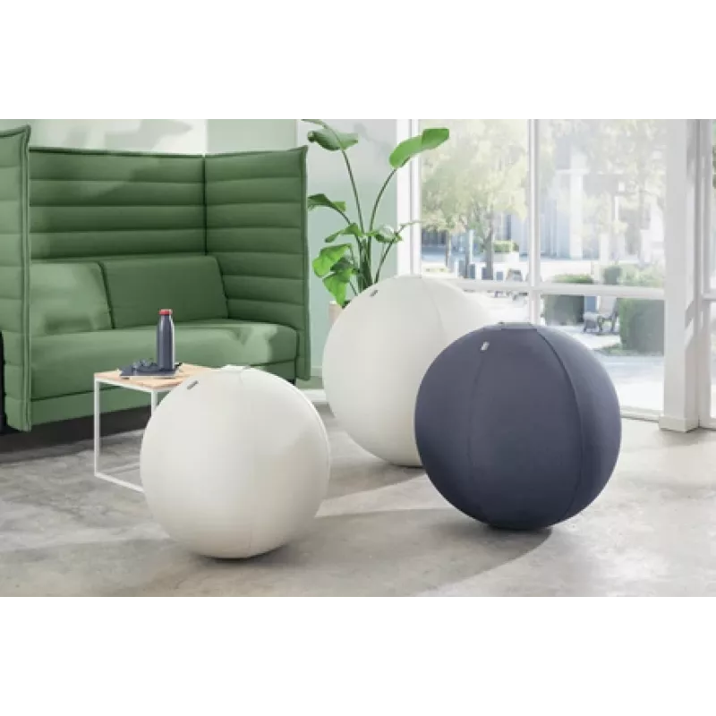 Leitz Ergo Active sėdimas kamuolys su stabdymo funkcija 65 cm, pilkoji