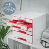Leitz WOW Cube stalčius 5 stalčiai, plastikas, 270 mm, 287 mm, 363 mm