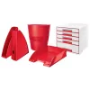 Leitz aplankas žurnalams WOW, raudonas, plastikinis, A4, 75 mm, 258 mm, 312 mm