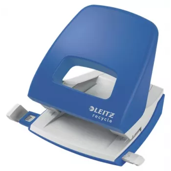 Leitz NeXXt Recycle skylmušiklis, 30 lapų, mėlynas, plastikinis, 8 cm, 5,5 mm, A6
