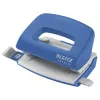 Leitz NeXXt Recycle Mini skylių perforatorius, 10 lapų, mėlynas, plastikinis, 8 cm, 5,5 mm, A6