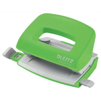 Leitz NeXXt Recycle Mini Skylenis, 10 lapų, juodas, plastikinis, 8 cm, 5,5 mm, A4