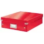 Leitz Click & Store WOW Medium Organiser Box, raudona, stačiakampė