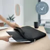 Leitz Ergo Aliumininis itin plokščias reguliuojamas nešiojamojo kompiuterio stovas, tamsiai pilkas