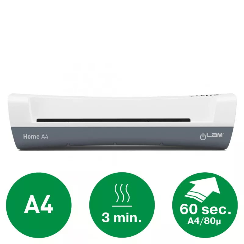 Leitz iLAM Home 4-in-1 A4 laminavimo rinkinys, 24 cm, karštas laminatorius, 300 mm/min, 0,4 mm, A4, 100 µm