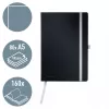 Leitz Style sąsiuvinis A5 tuščias minkštu viršeliu, Monochromatic, Juoda, A5, 80 lapų, 100 g/m², Minkštas viršelis