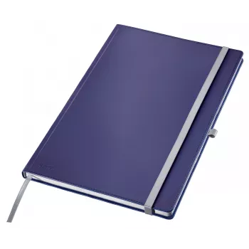 Leitz Style A4 sąsiuvinis languotas, kietas viršelis, mėlynas, 80 lapų, 100 g/m²