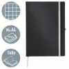 Leitz Style sąsiuvinis A4 languotas kietu viršeliu, Monochromatinis, Juodas, A4, 80 lapų, 100 g/m²