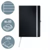 Leitz Style A5 bloknotas linijuotas, minkštas viršelis, juodas, 80 lapų, 100 g/m²