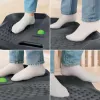 Leitz Ergo Active ergonominis stovėjimo kilimėlis nuovargiui mažinti, stačiakampis, juodas, poliuretanas, 605 x 681 mm