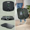 Leitz Ergo Active ergonominis stovėjimo kilimėlis nuovargiui mažinti, stačiakampis, juodas, poliuretanas, 605 x 681 mm