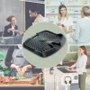 Leitz Ergo Active ergonominis stovėjimo kilimėlis nuovargiui mažinti, stačiakampis, juodas, poliuretanas, 605 x 681 mm