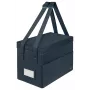 Leitz Fabric Compact Hot Desking Work Bag su dangčiu, pilka, 20x35.5x23.5 cm