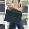 Leitz Fabric Compact Hot Desking Work Bag su dangčiu, pilka, 20x35.5x23.5 cm