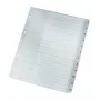 Leitz 12820000 Skaitmeniniai skirtukai Kartonas Pilka