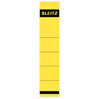 Lipnios etiketės Leitz 16430015 geltonos stačiakampės 10 vnt.