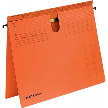 Segtuvas Leitz SERIE 18 kartoninis A4 oranžinis
